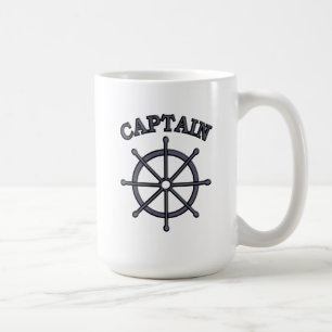 Mug Capitaine Helm Nautical 15oz