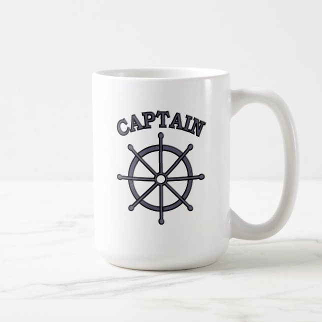 Mug Capitaine Helm Nautical 15oz (Droite)