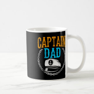Mug Capitaine Papa Bateau Navire Voile Yacht Père Papa