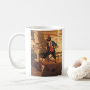 Mug Capitaine pirate vintage, combat à l'épée par NC W