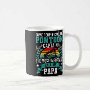 Mug Capitaine Ponton Papa Ponton En Bateau