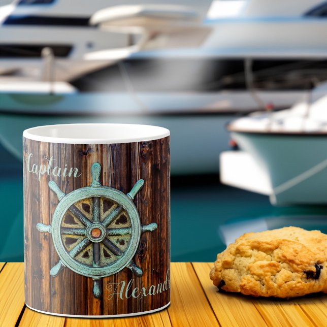 Mug Capitaine Wheel (Créateur téléchargé)