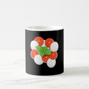 Mug Caprese Morzarella Tomato Vegetable Cook