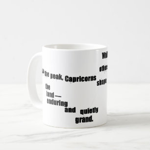 Mug Capricorn Amusement & Inspiration Design Usage quo