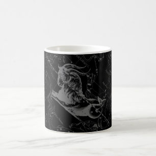 Mug Capricorne Constellation Carte Hevelius Engraving