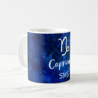 Capricorne Zodiac Constellation Galaxie Sky Monogr