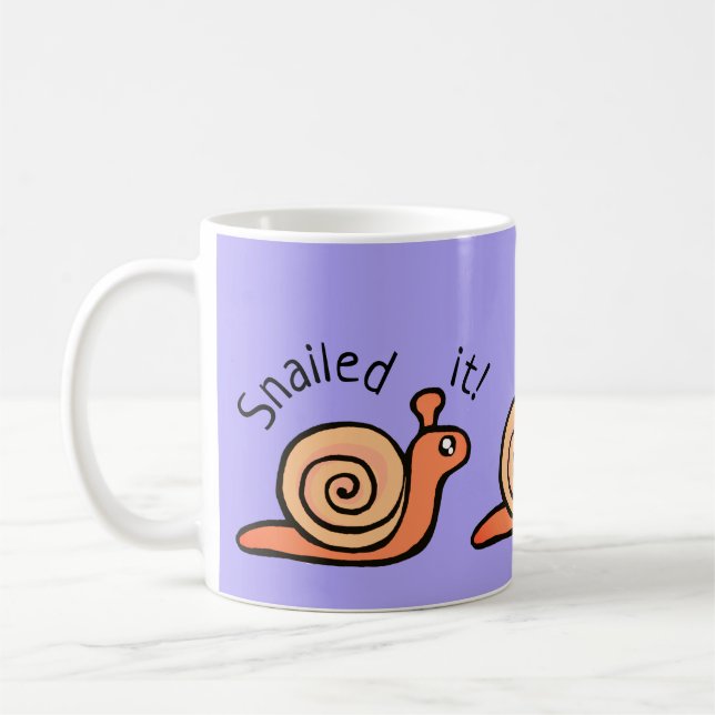 Mug Capsule de café (escargot) (Gauche)
