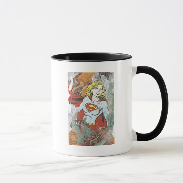 Mug Capteurs de bande dessinée Supergirl 2 (Droite)