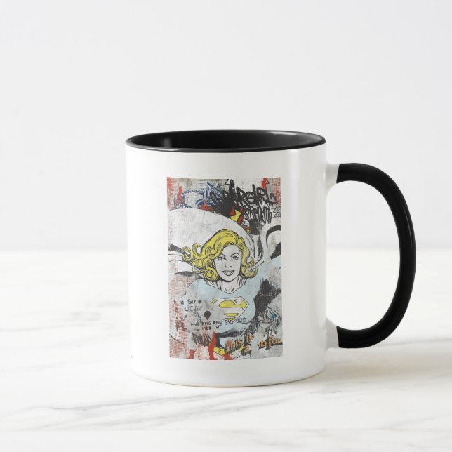 Mug Capteurs de bande dessinée Supergirl 3 (Droite)