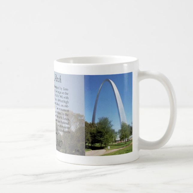 Mug Capuchon d'image Gateway Arch 3 (Droite)