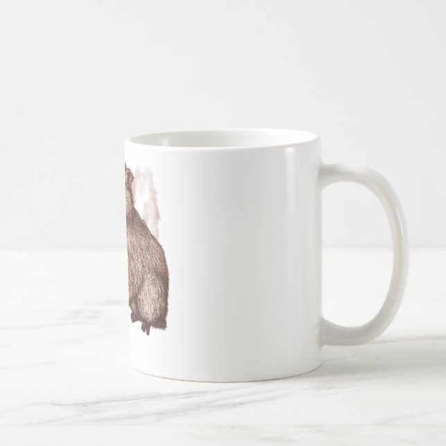 Mug capybara - chocolate (Droite)