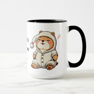 Mug Capybara 'Pas De Parler Avant Mon Café' Mignonne M
