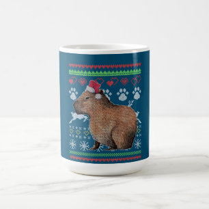 Mug Capybara Père Noël-Claus Ugly Christmas Sweat Holi