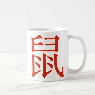 Mug Caractère chinois pour le rat
