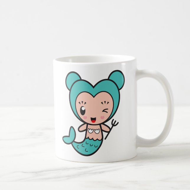Mug Caractère de signe d'étoile - Poissons (Droite)