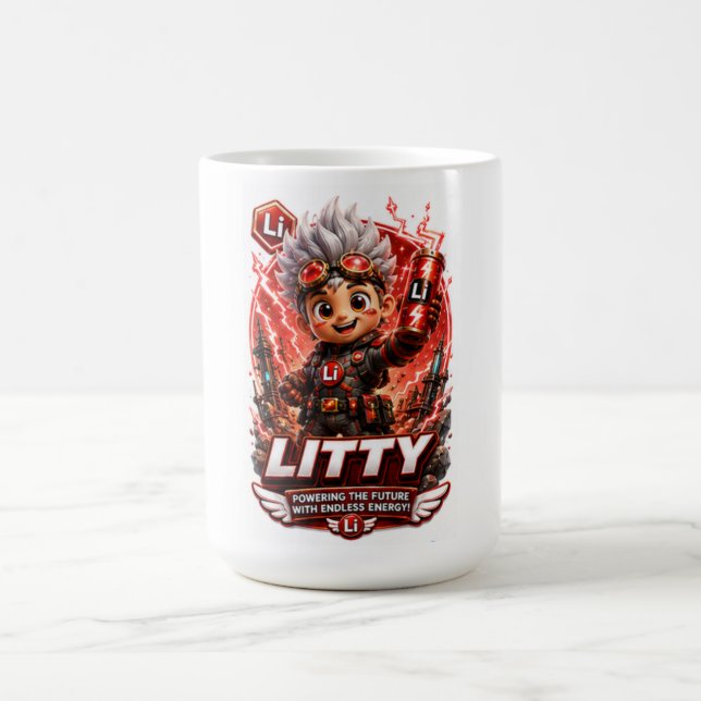 Mug  Caractère Lithium ATOMIVRA  (Centre)