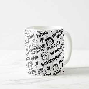 Mug Caractères arachide Motif Graffiti