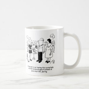 Mug Caractéristiques de l'escalier dessin animé.