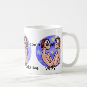 Mug Caractéristiques Gemini personnalisables avec de m