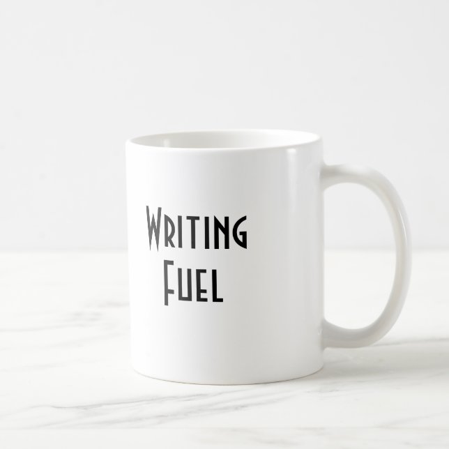 Mug Carburant d'écriture (Droite)