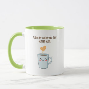 Mug Carburant d'éducateur Câlins de petit humain Café