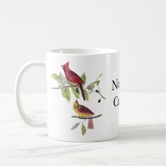 Mug Cardinal du nord d'Audubon (Gauche)