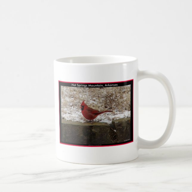 Mug Cardinal Hot Springs Nat. Cadeaux AR Park Mountain (Droite)