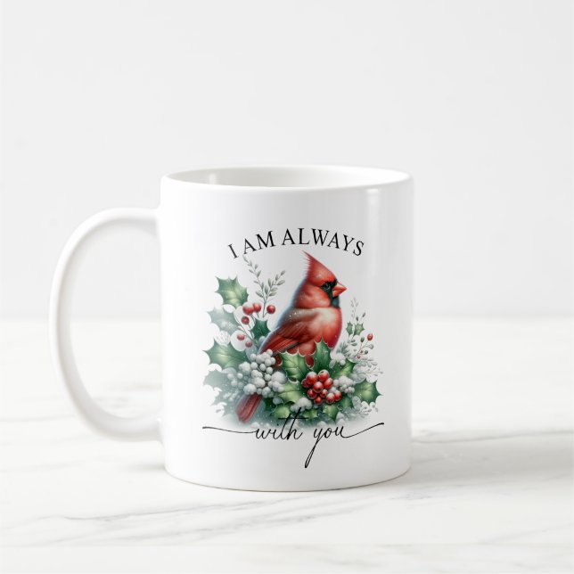 Mug Cardinal Je Suis Toujours Avec Vous Mémorial (Gauche)