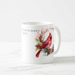 Mug Cardinal Joyeux Noël personnalisé
