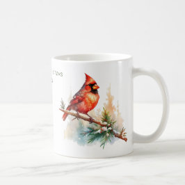 Mug Cardinal Joyeux Noël personnalisé