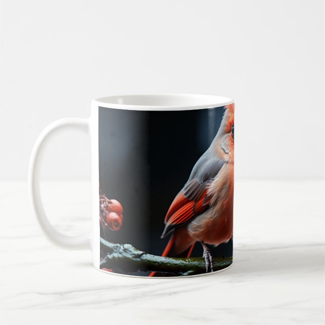 Mug Cardinal rouge (Gauche)