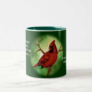 Mug cardinal rouge