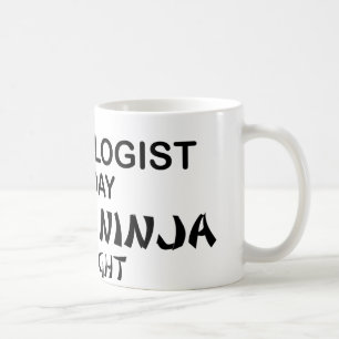 Mug Cardiologue Ninja mortel par nuit