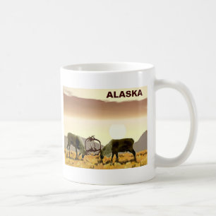 Mug Caribou Duel - Alaska