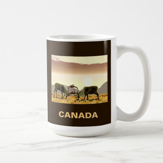 Mug Caribou Duel - Canada (Droite)