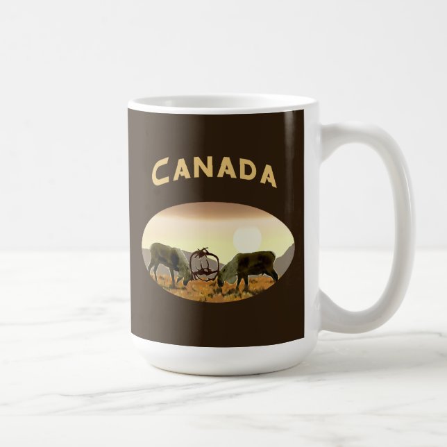 Mug Caribou Duel - Canada (Droite)