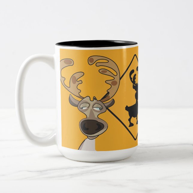 Mug Caribou Warner tête (Gauche)