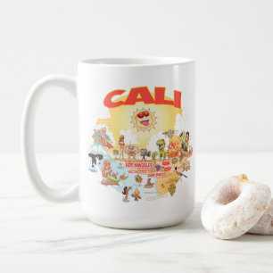 Mug Caricature de Californie du Sud