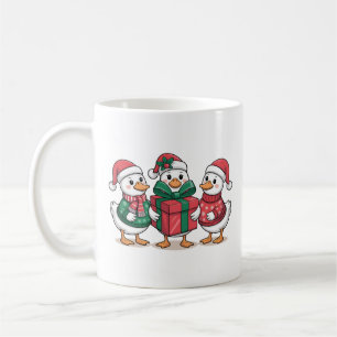 Mug Caricature de canards de Noël mignons Art-68105