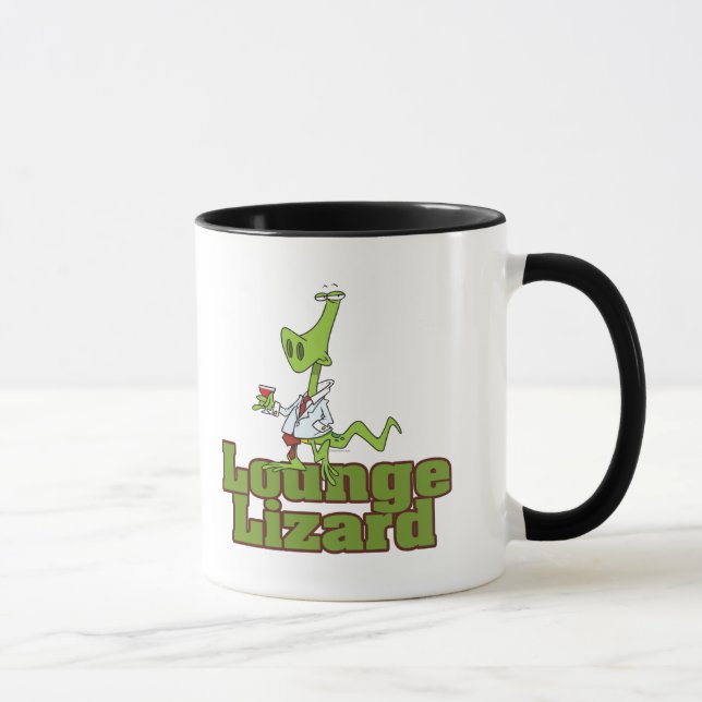 Mug caricature de lézard (Droite)