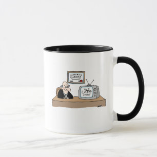 Mug Caricature de Morticia, l'entrepreneuse de Macabre