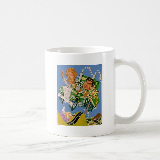 Mug Caricature de Movin' On Blue Sky (Droite)