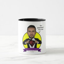 Caricature Groomsman/Deadpool