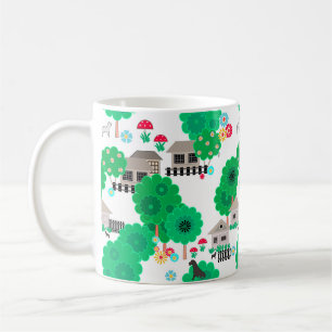 Mug Caricature pour enfants abstraits sans couture mai