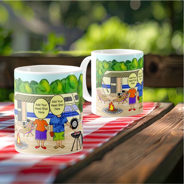Mug Caricature RV (Background photo courtesy of freepik)