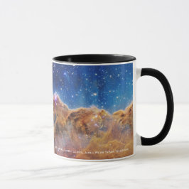 Mug Carina Nebula Falaises cosmiques James Webb Hi-Res