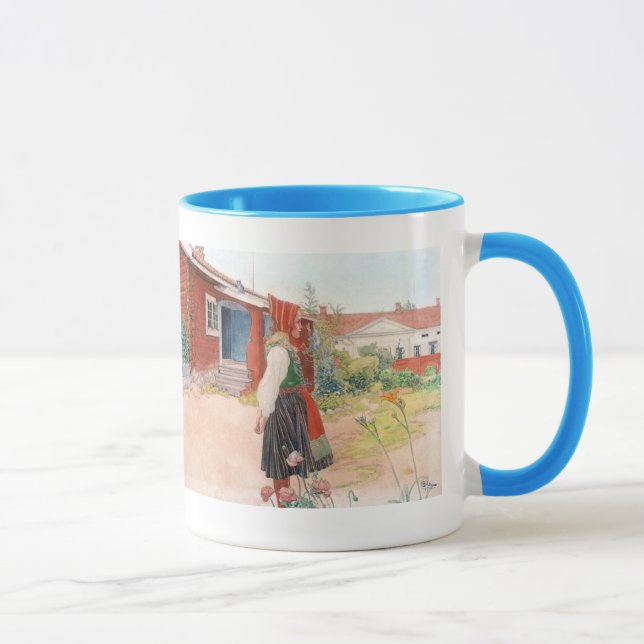 Mug Carl Larsson la maison de Falun (Droite)