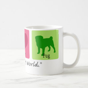 Mug Carlin d'amour de paix
