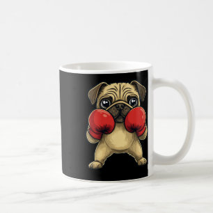 Mug Carlin De Chien Habillé Comme Un Boxer Drôle Boxe