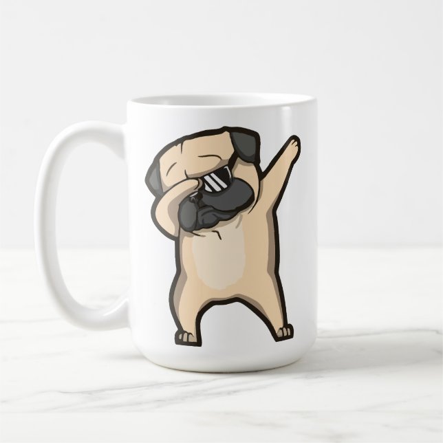 Mug Carlin drôle (Gauche)